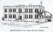 Drawing of the Bay County Historical Society